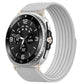 Airy Mixed Nylon Loop Metal Connector Watch Band, For Galaxy Watch9 / 8 / 8 Classic