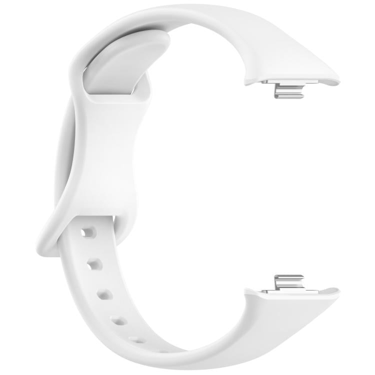 Slim Butterfly Buckle Solid Color Silicone Watch Band, For Xiaomi Band 10 Pro / Redmi Watch 6 / 5