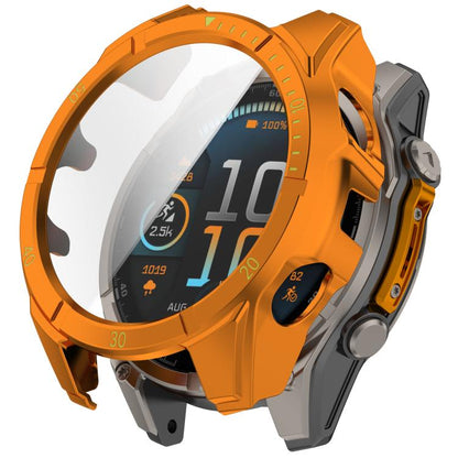 Premium Tempered Glass Film Integrated PC Watch Case, For Garmin Fenix 9 51mm, For Garmin Fenix 9 47mm, For Garmin Fenix 9 43mm