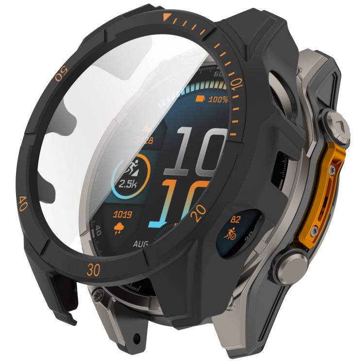 Premium Tempered Glass Film Integrated PC Watch Case, For Garmin Fenix 9 51mm, For Garmin Fenix 9 47mm, For Garmin Fenix 9 43mm