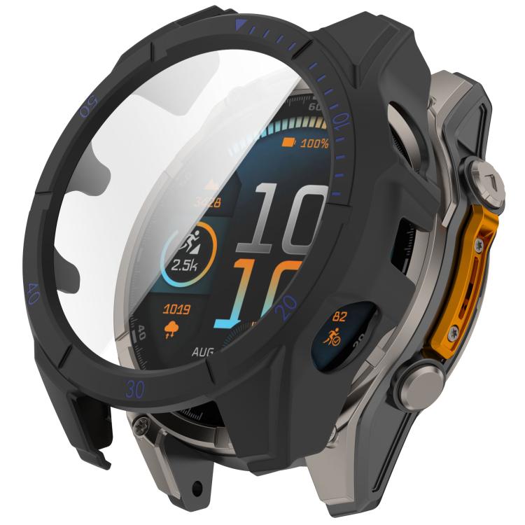 Premium Tempered Glass Film Integrated PC Watch Case, For Garmin Fenix 9 51mm, For Garmin Fenix 9 47mm, For Garmin Fenix 9 43mm
