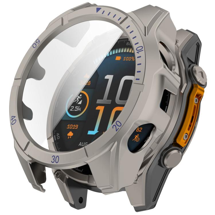 Premium Tempered Glass Film Integrated PC Watch Case, For Garmin Fenix 9 51mm, For Garmin Fenix 9 47mm, For Garmin Fenix 9 43mm