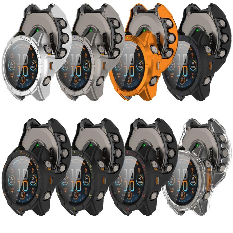 Premium Tempered Glass Film Integrated PC Watch Case, For Garmin Fenix 9 51mm, For Garmin Fenix 9 47mm, For Garmin Fenix 9 43mm