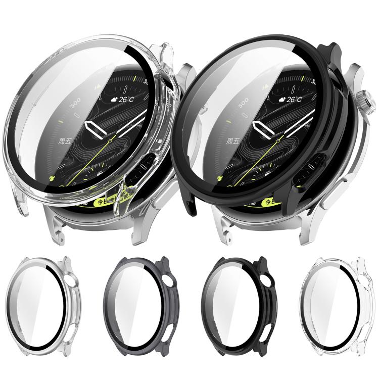 Tempered Film Integrated PC Watch Protective Case, For OPPO Watch S2