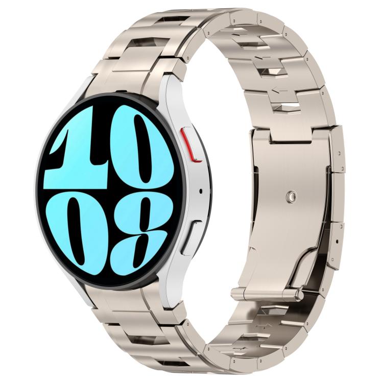 Oracle Design Push Button Folding Clasp Titanium Alloy Watch Band, 20mm, 22mm