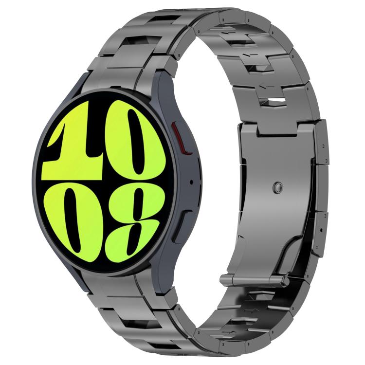 Oracle Design Push Button Folding Clasp Titanium Alloy Watch Band, 20mm, 22mm