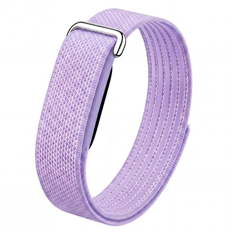 TPU Frame Integrated Nylon Hybrid Silicone Loop Watch Band, For Google Fitbit Air