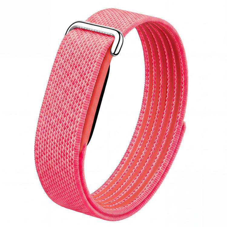 TPU Frame Integrated Nylon Hybrid Silicone Loop Watch Band, For Google Fitbit Air