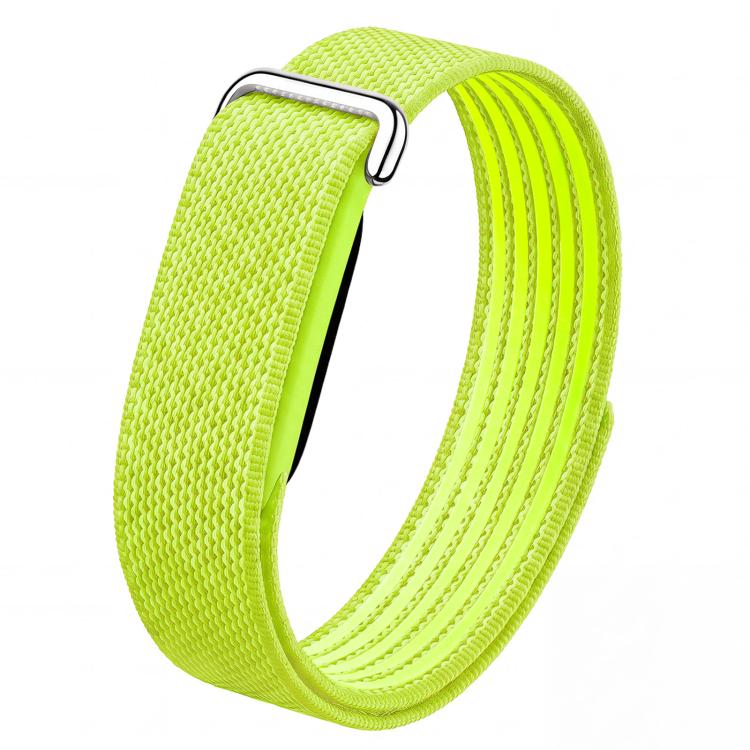 TPU Frame Integrated Nylon Hybrid Silicone Loop Watch Band, For Google Fitbit Air