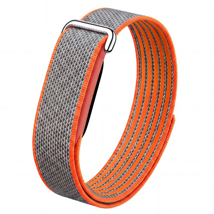 TPU Frame Integrated Nylon Hybrid Silicone Loop Watch Band, For Google Fitbit Air