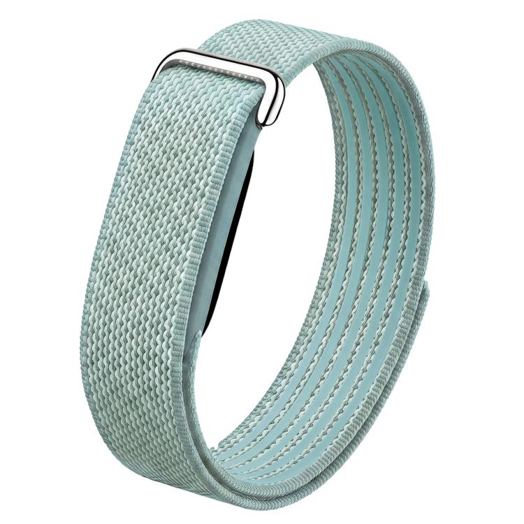 TPU Frame Integrated Nylon Hybrid Silicone Loop Watch Band, For Google Fitbit Air