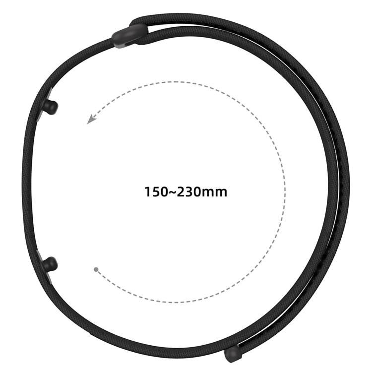 Nylon Loop Hook and Loop Fastener Watch Band, For Hume Band 2.0