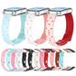 Laser Engraved Star Two Tone Reverse Buckle Silicone Watch Band, For Huawei Band 11 / Band 11 Pro