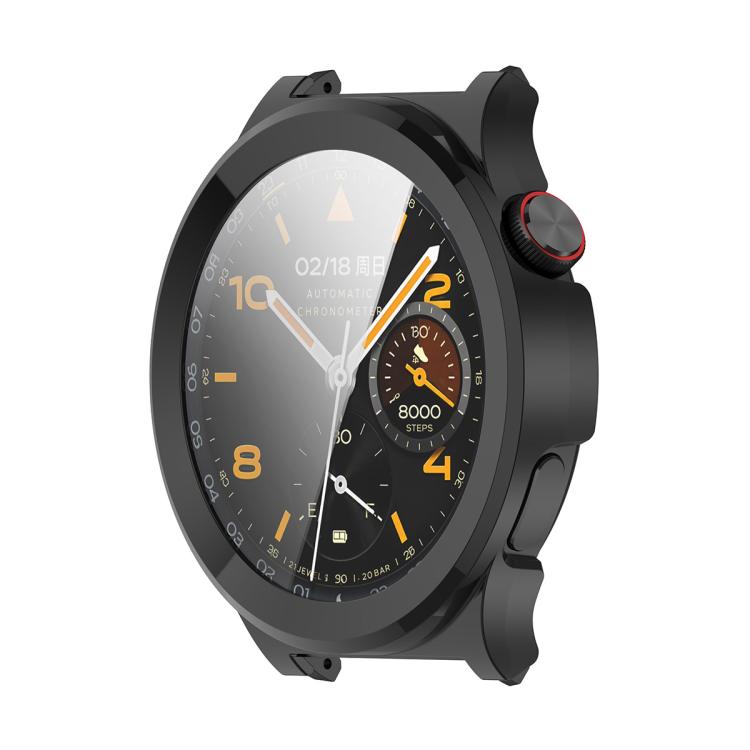 ENKAY Hat-Prince Full Coverage Tempered Glass Film Integrated PC Watch Case, For vivo Watch 6