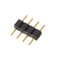 4-pin gold header connector for Bluetooth controller cable