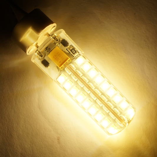 Dimmable GY6.35 LED corn bulb with 2 pins, bright warm-white 72-LED glow