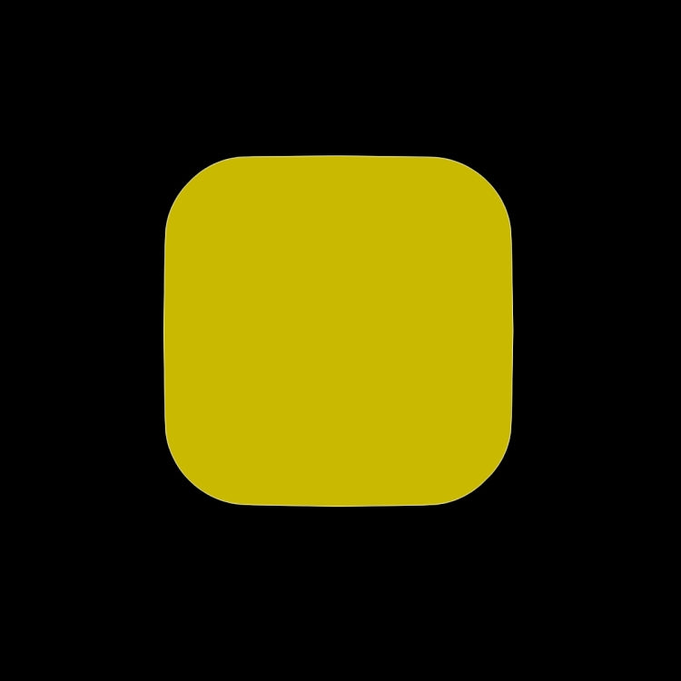 Square yellow TPU film sheet for screen protector