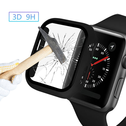 ENKAY Hat-prince Full Coverage PC Case + Tempered Glass Protector for Apple Watch Series 6 / 5 / 4 / SE 3 / SE 2 / SE 1 40mm