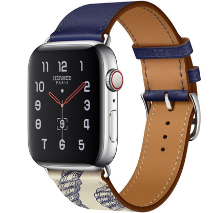 For Apple Watch 3 / 2 / 1 Generation 38mm Universal Silk Screen Psingle-ring Watchband