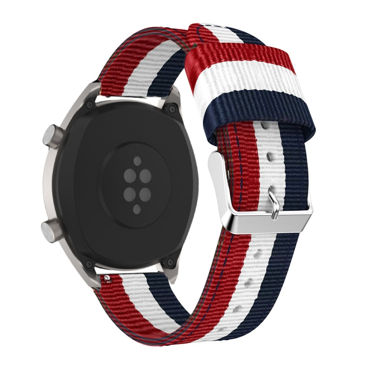 22mm For Huawei Watch GT2e GT2 46mm Nylon single ring strap