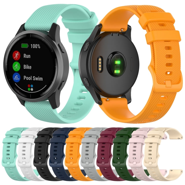 For Garmin Vivoactive 4 22mm Silicone Strap