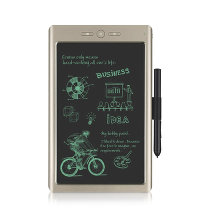 9-inch smart digital drawing board with black screen and stylus pen, beige frame