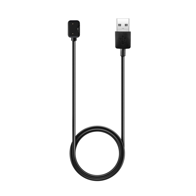 USB charging cable with black dock plug and USB-A connector