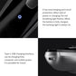 Type-C USB charging port on a portable electric rotary shaver body