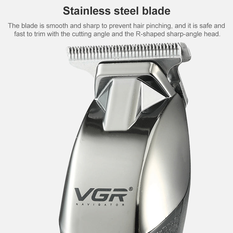 Stainless steel cutter blade for electric hair trimmer