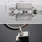 Van-shaped metal keychain pendant approx 3.6x1.9x1.2 cm, with chain and ring