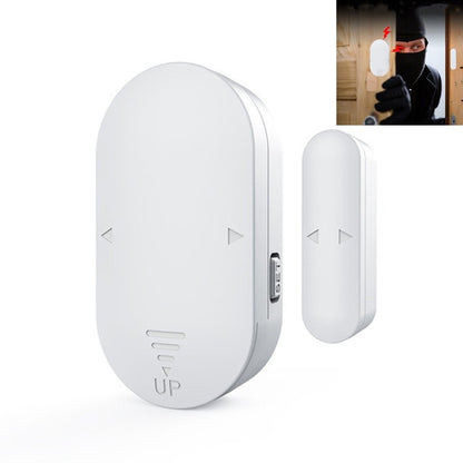 White door and window anti-theft alarm sensor, dual-piece set with control icons