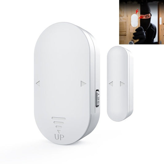 White door and window anti-theft alarm sensor, dual-piece set with control icons