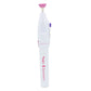 Electric nail file drill pen with one pink sanding top cap