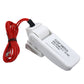 White float switch module for 12V DC bilge pump with red cable and switch housing