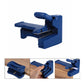 Blue flush head edge banding trimmer with lever handle and guide feet