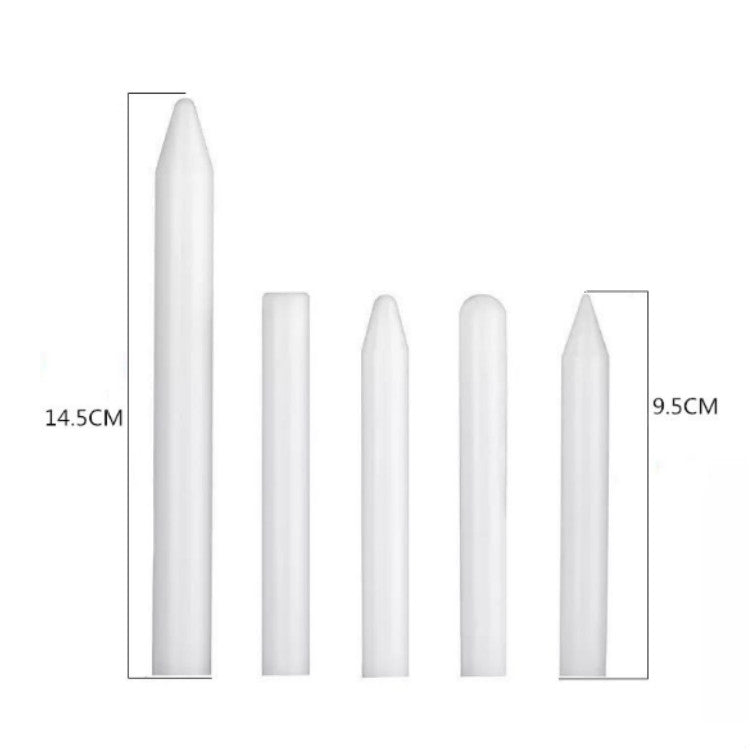 5-in-1 dent repair pen set showing five white pointed leveling tips
