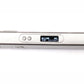 Silver 3D printing pen control panel with display and buttons along the side