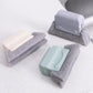 Assorted window groove cleaning brushes with gray scrub pads and light plastic scrapers