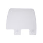 White splash-proof baffle board with suction cups on the underside.