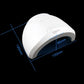 Compact UV nail lamp with vented top and blue-lit curing chamber