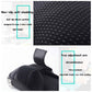Black armband phone pouch with textured anti-slip sleeve and adjustable Velcro band
