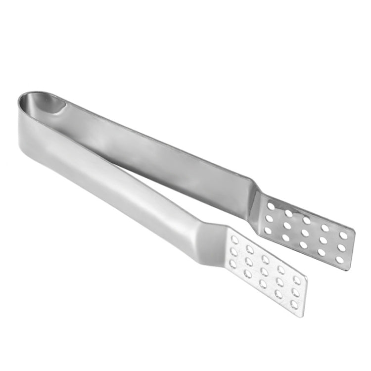 2-piece stainless steel tea bag clips with perforated end plates