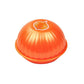 Orange plastic crisper container lid with onion icon.