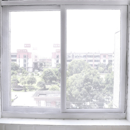 White window mosquito net screen mesh curtain for door or window protection