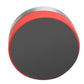 Bottom view of kitchen countdown timer with dark base and red outer ring