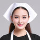 White chef hat with triangle neck scarf