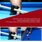 Black spandex three-finger cue glove on hand playing pool with cue