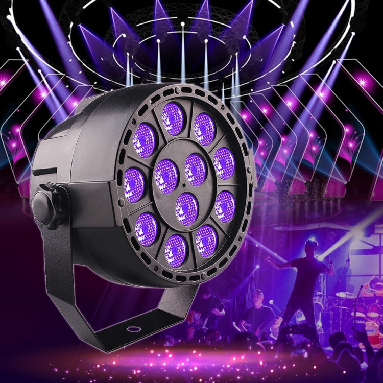 LED stage laser parlight with purple LED array on front circular lens