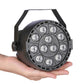 LED stage laser parlight with cool white LED array in front circular housing