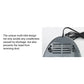 Mini dryer intake grille with power cord and protective vent housing
